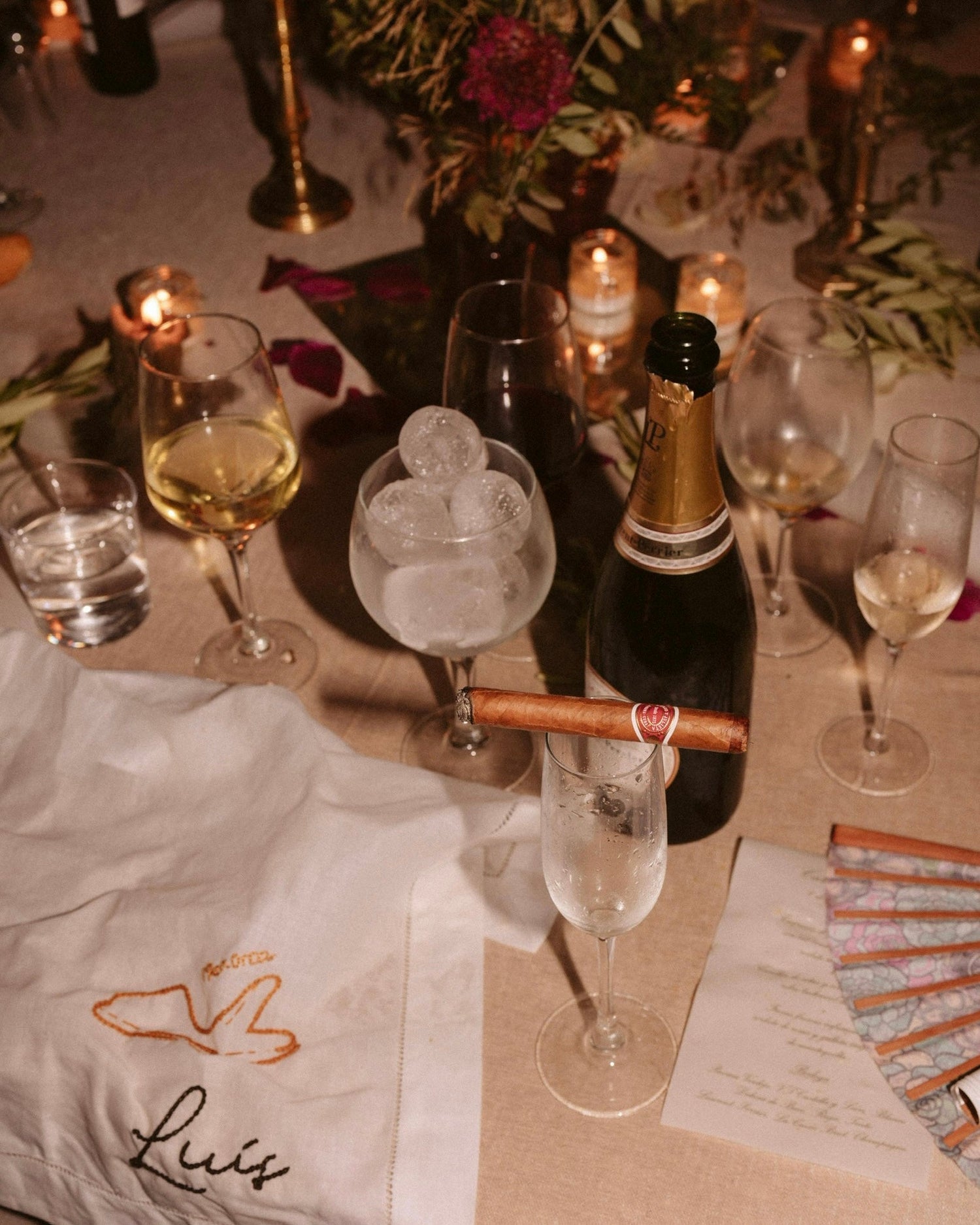 Boda de noche en Menorca