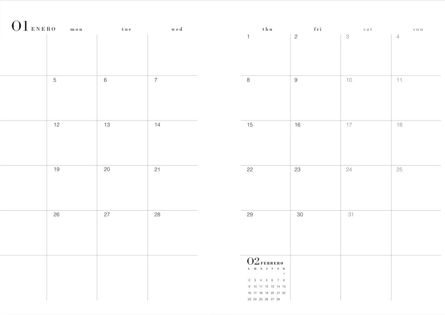 PREVENTA Agenda 2026