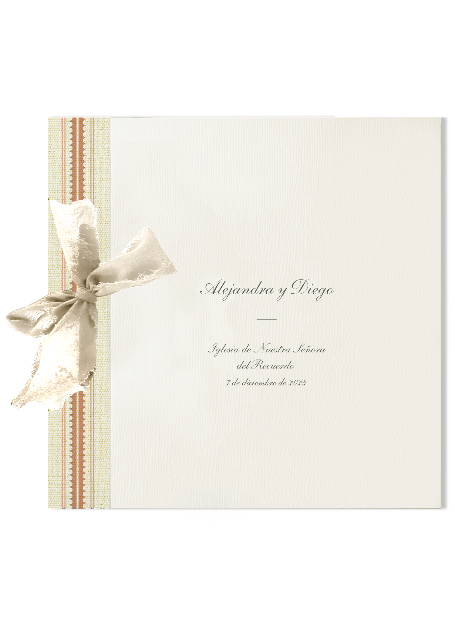 Libro de firmas Pattern BIARRITZ TEJA