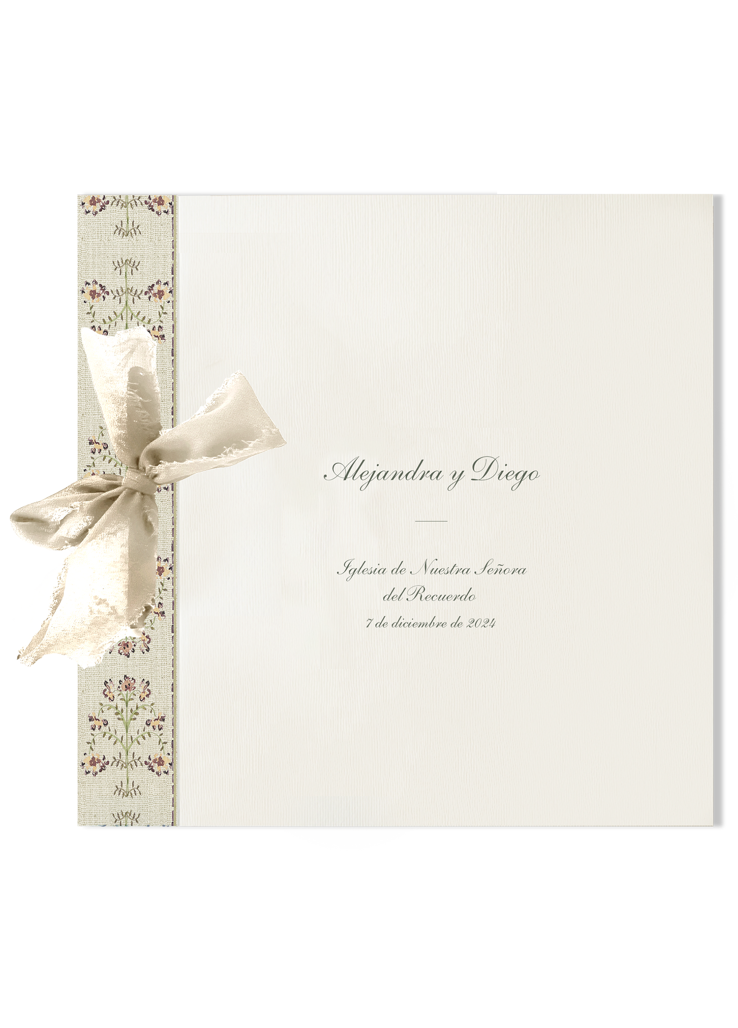 Libro de firmas Pattern CHATEAU LINO