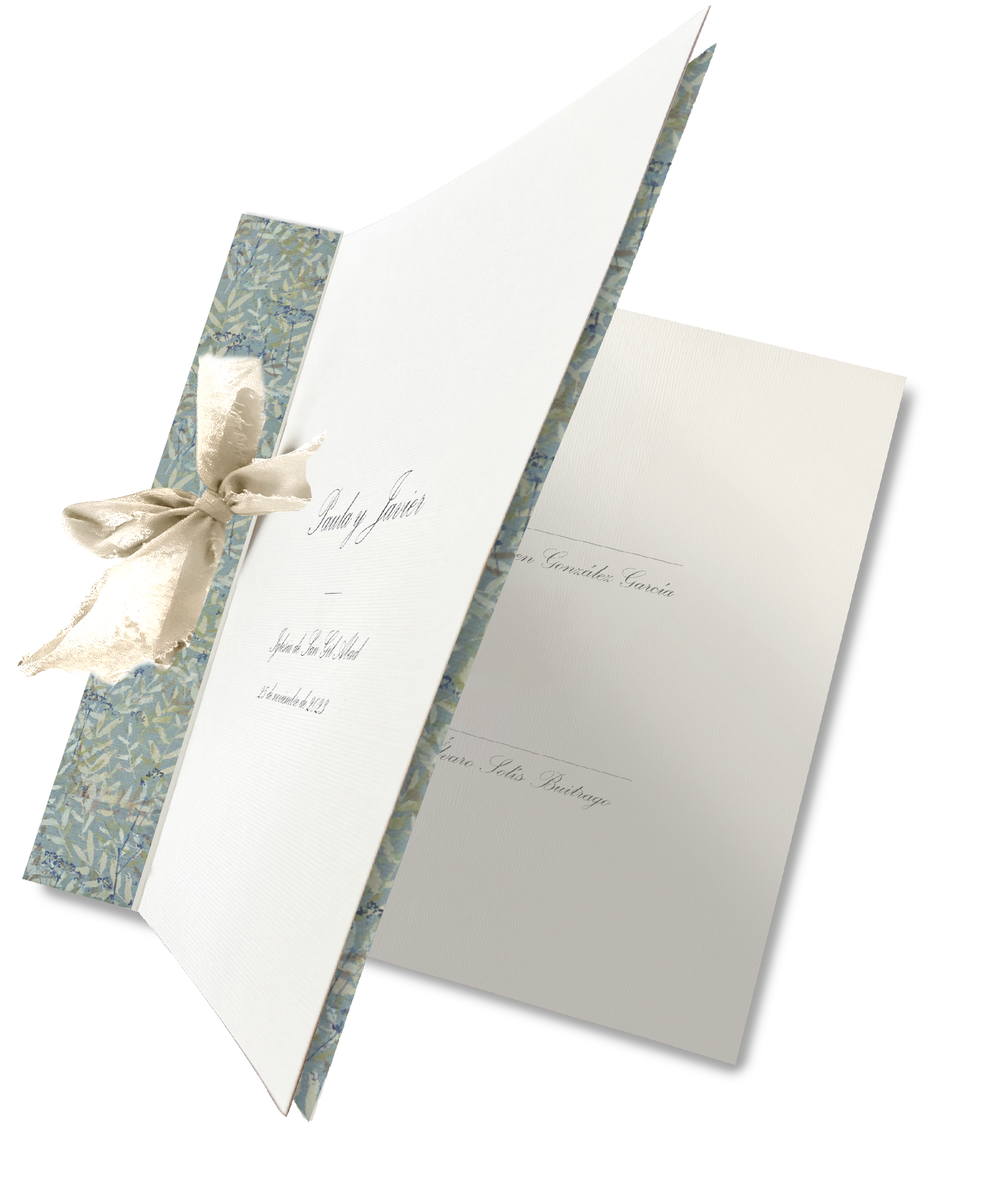 Libro de firmas Pattern NORMANDIE OSCURO