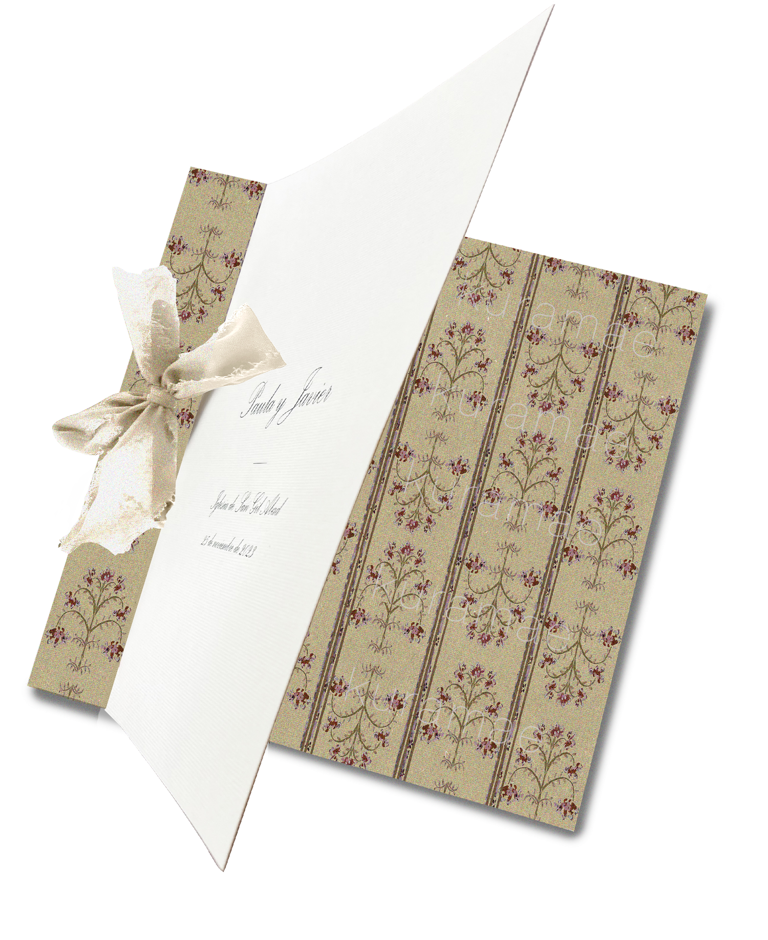 Libro de firmas Pattern CHATEAU ARENA