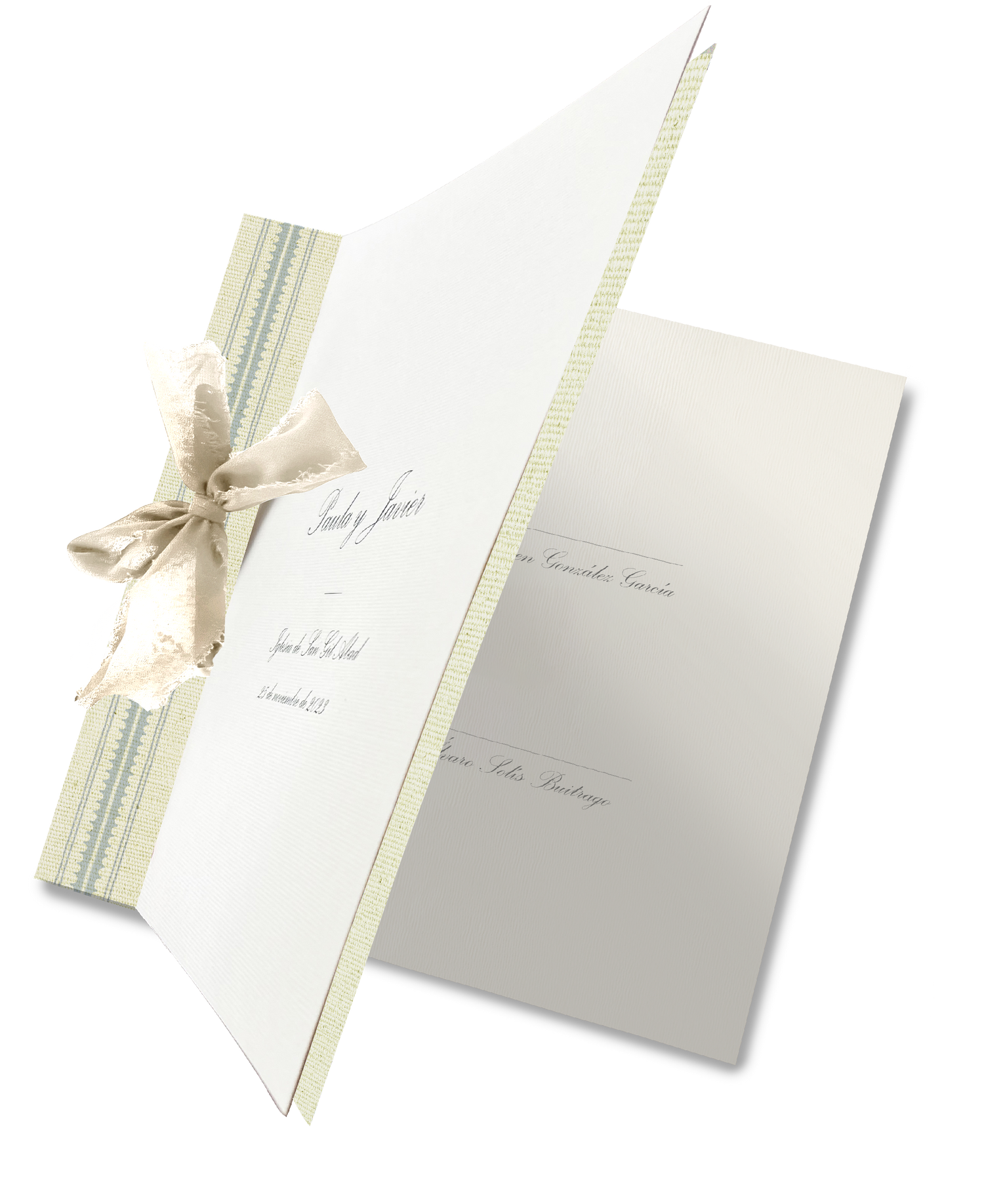 Libro de firmas Pattern BIARRITZ AZUL