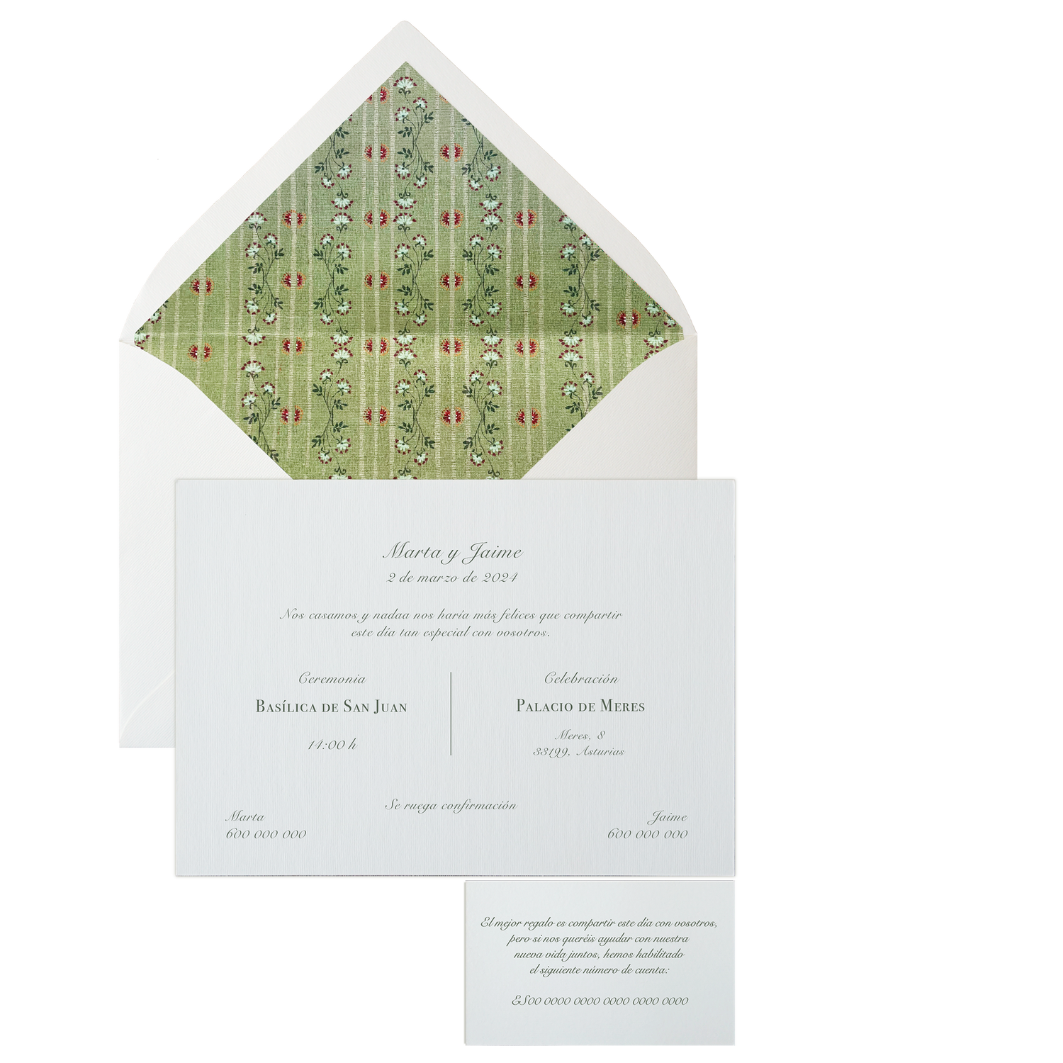 Invitación Pattern WINDSOR