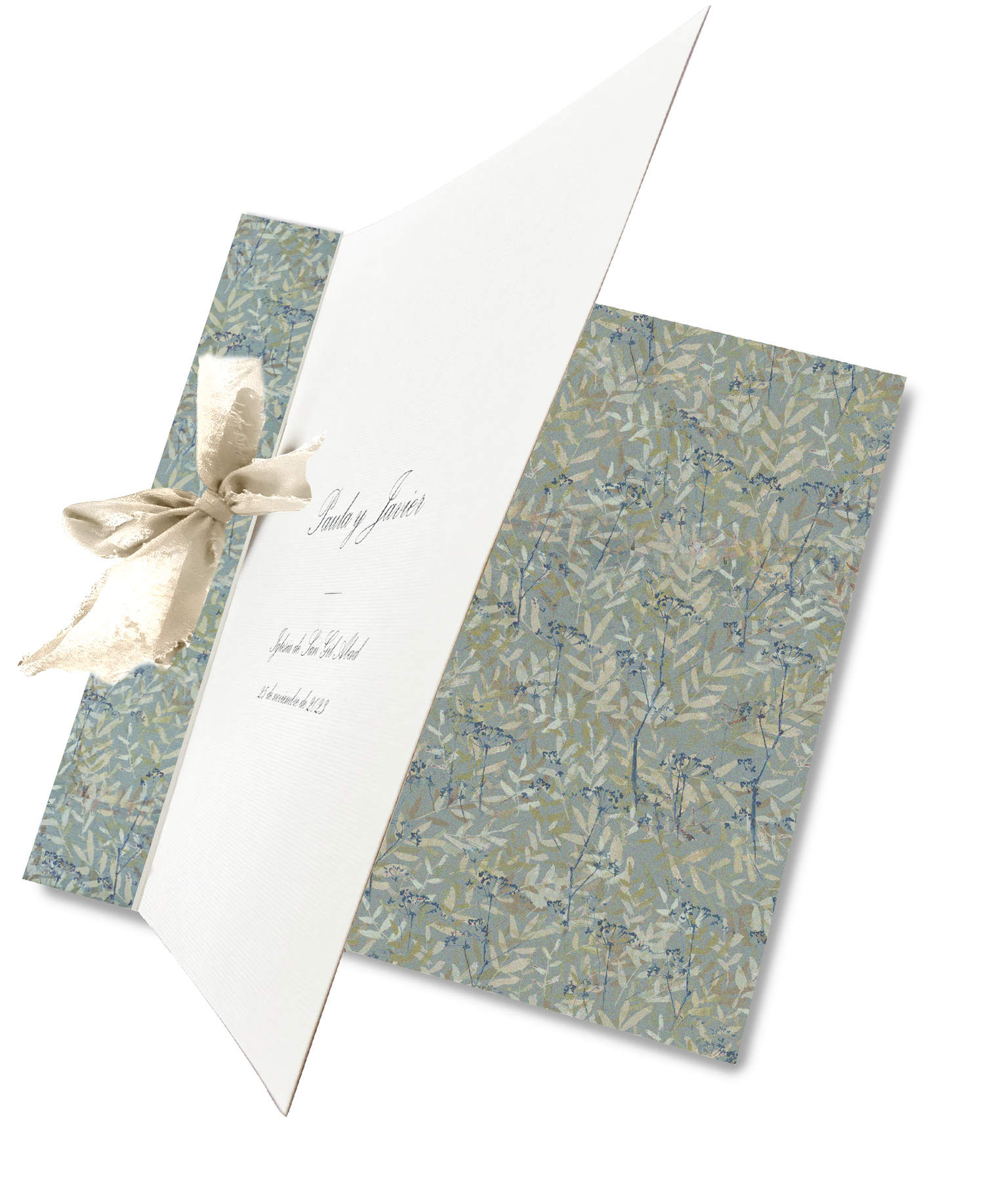 Libro de firmas Pattern NORMANDIE OSCURO