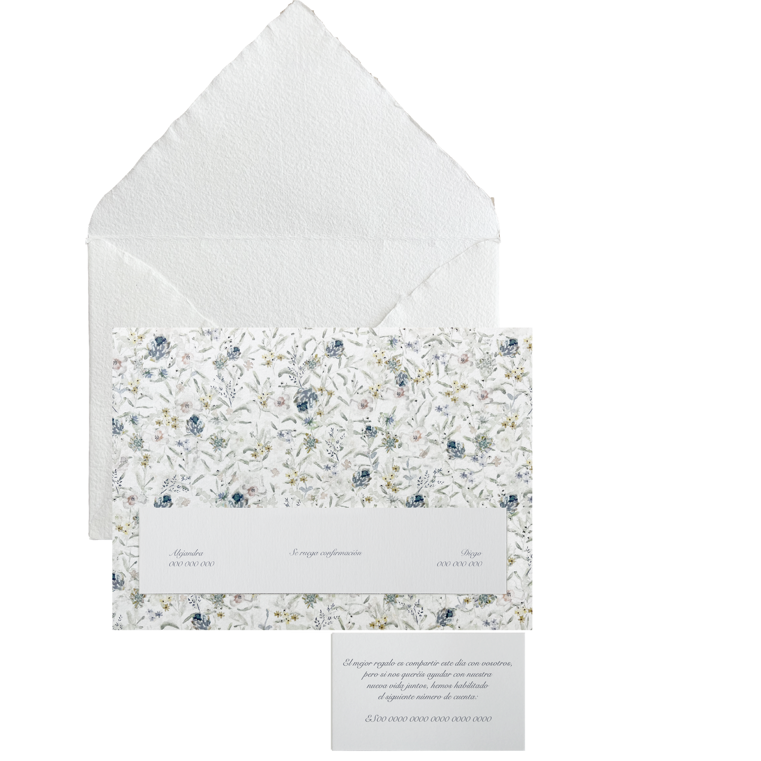 Invitación Carpeta COSTA AZUL