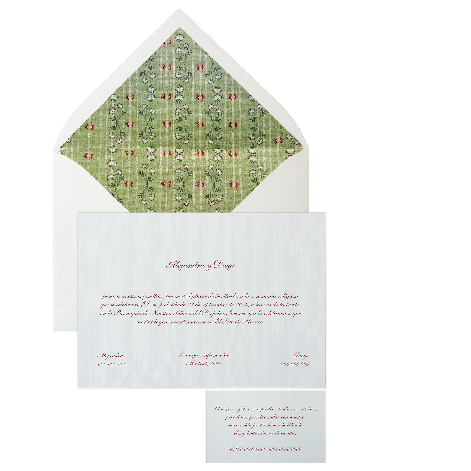 Invitación Pattern WINDSOR