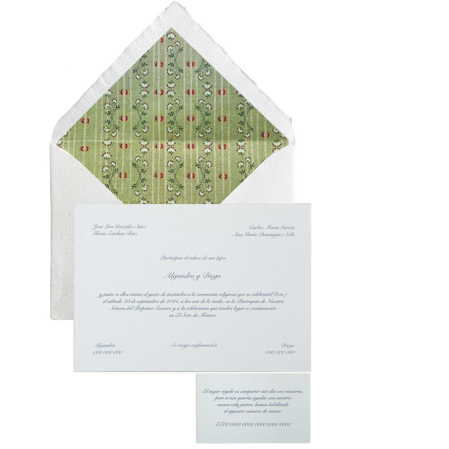 Invitación Pattern WINDSOR