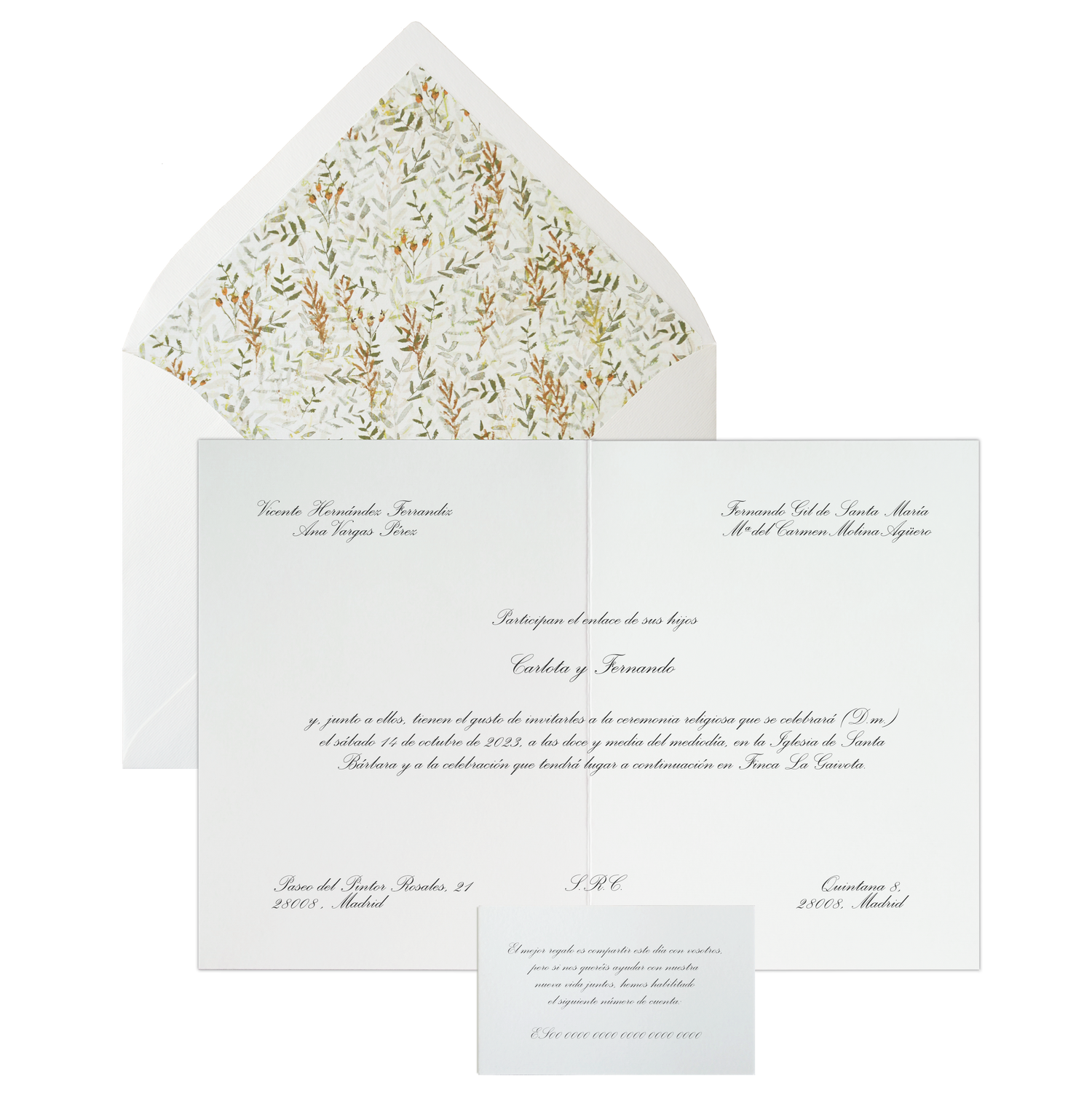 Invitación Pattern ALPES CÁLIDO