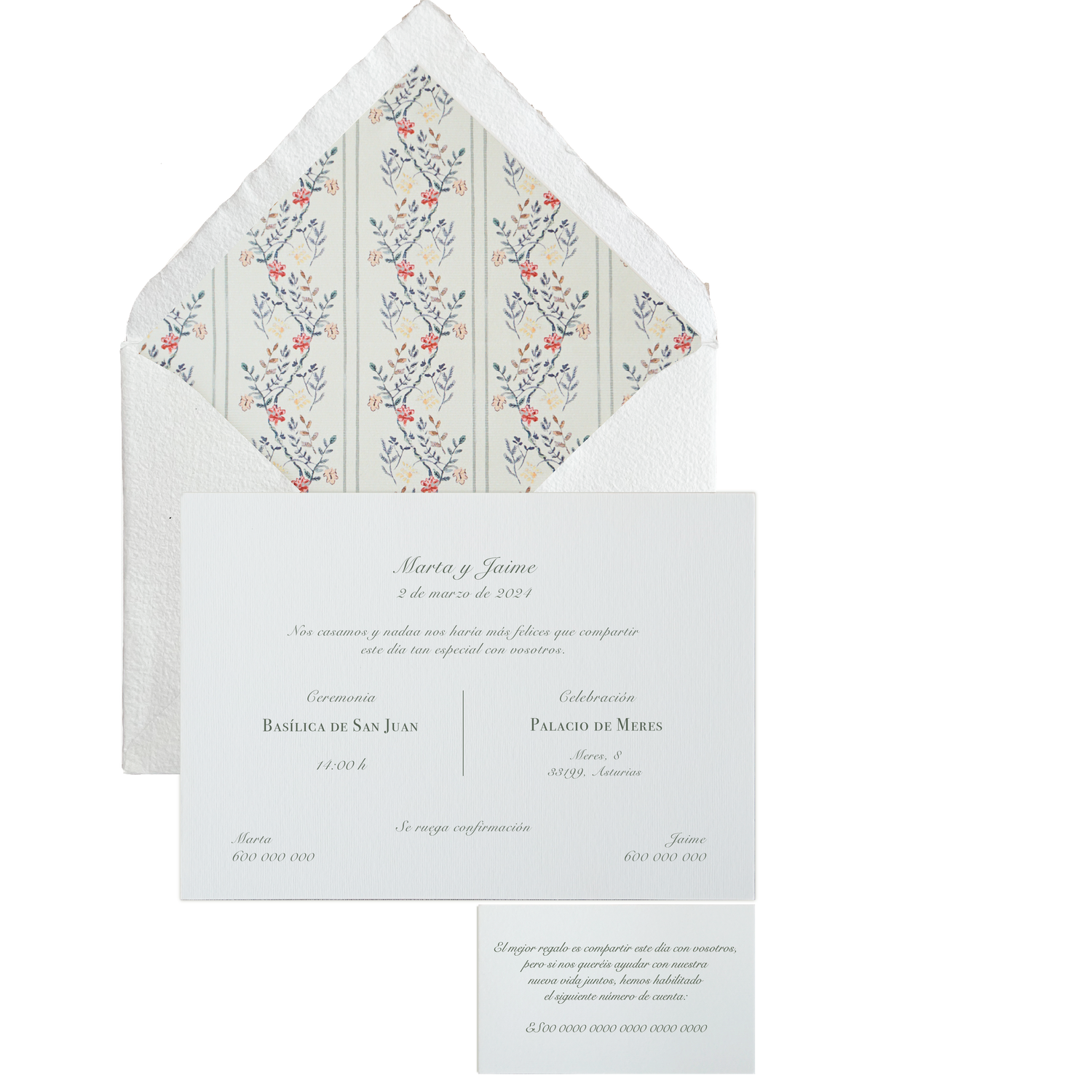 Invitación Pattern INGLÉS