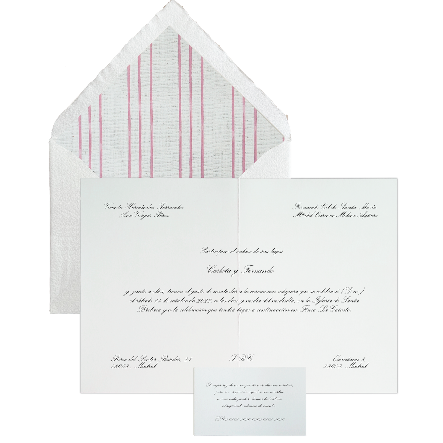 Invitación Pattern RAYAS BURDEOS