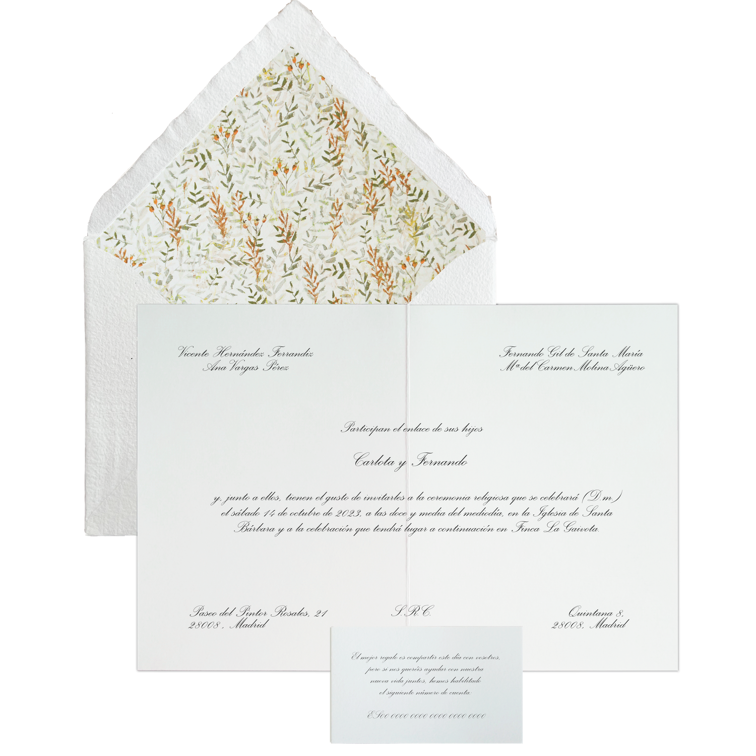 Invitación Pattern ALPES CÁLIDO