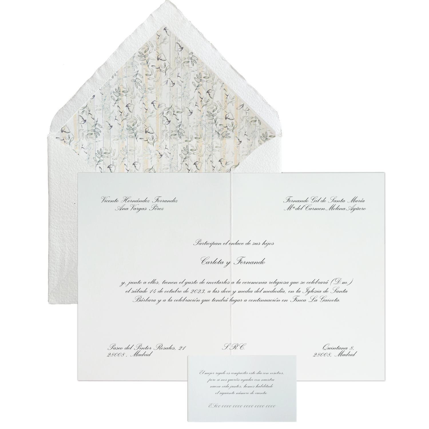Invitación Pattern BORDEAUX RAYAS