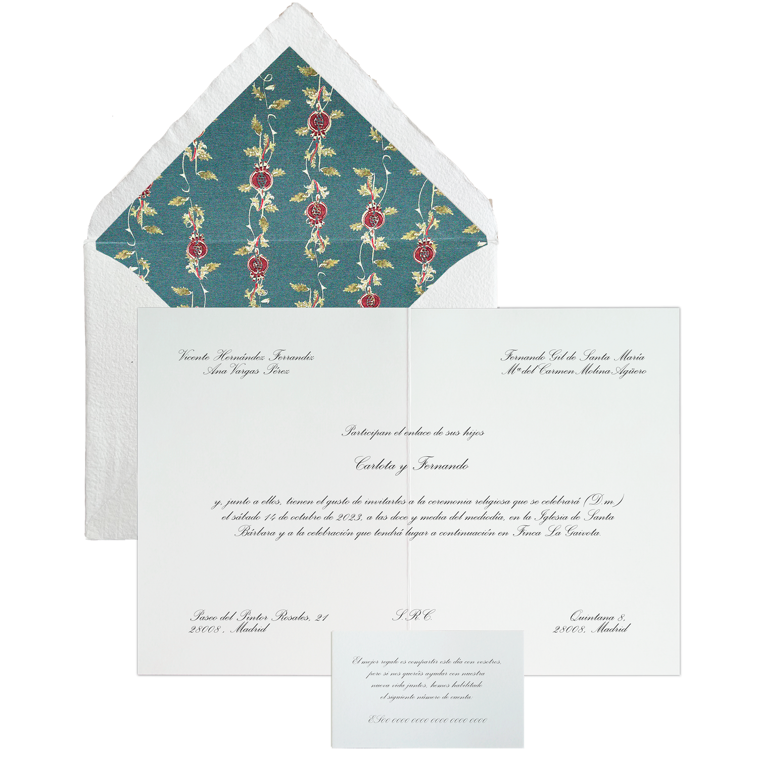 Invitación Pattern LIBERTY