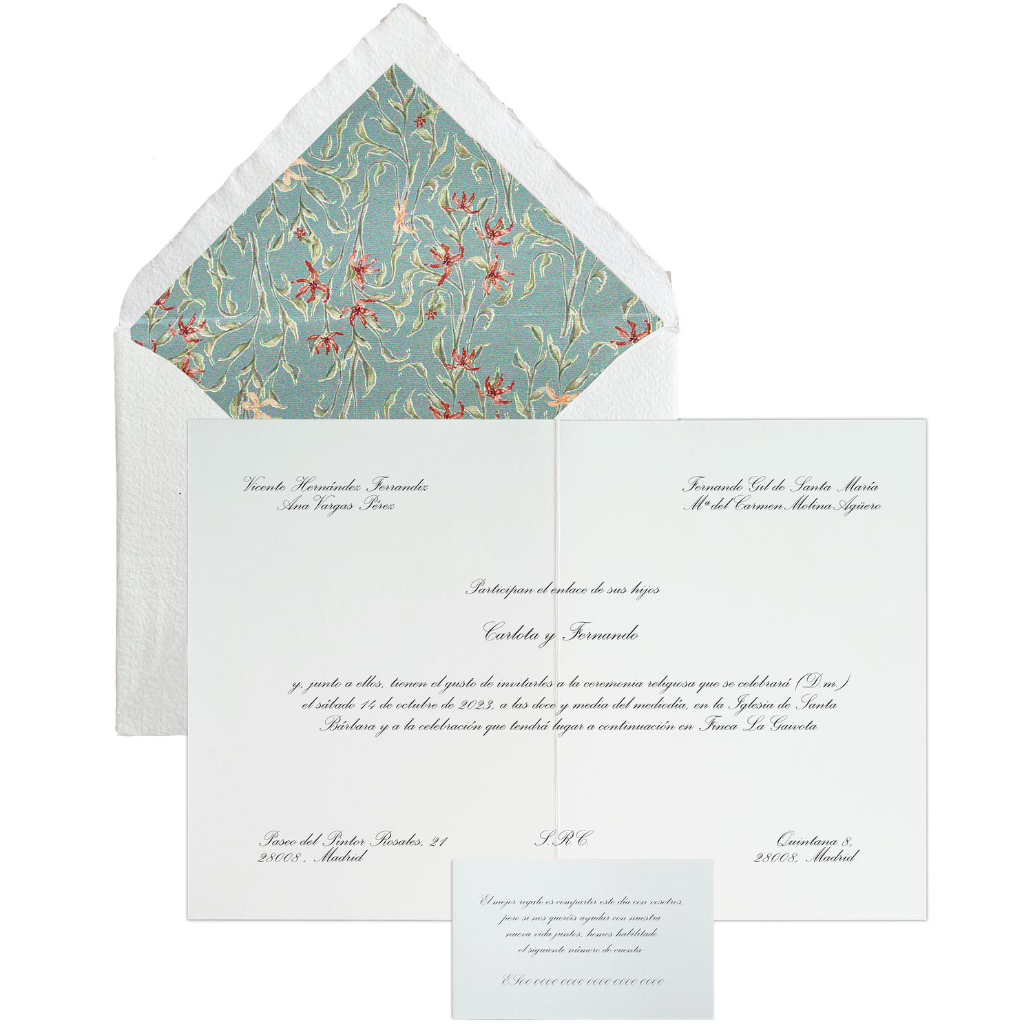 Invitación Pattern MILOS