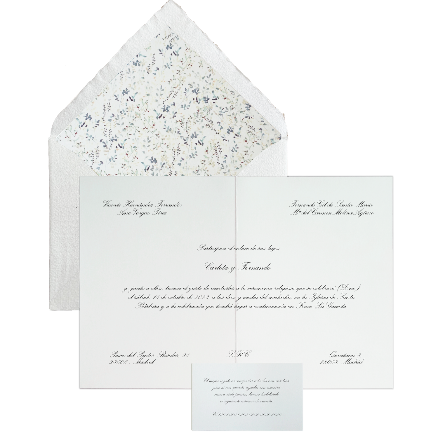 Invitación Pattern NORTE