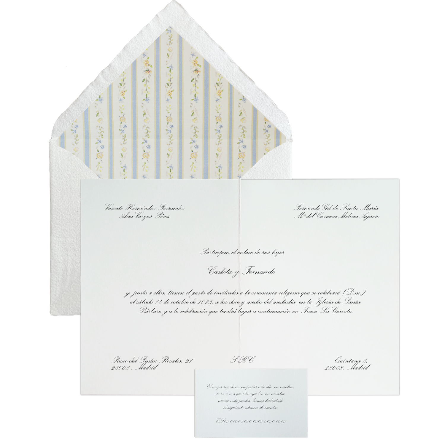 Invitación Pattern PROVENZA