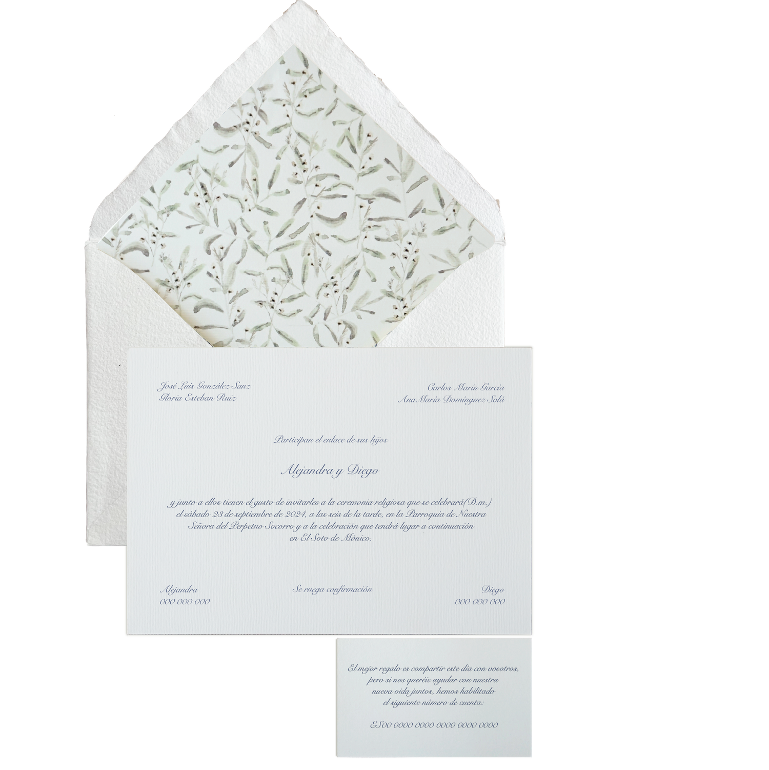 Invitación Pattern TREPADORA