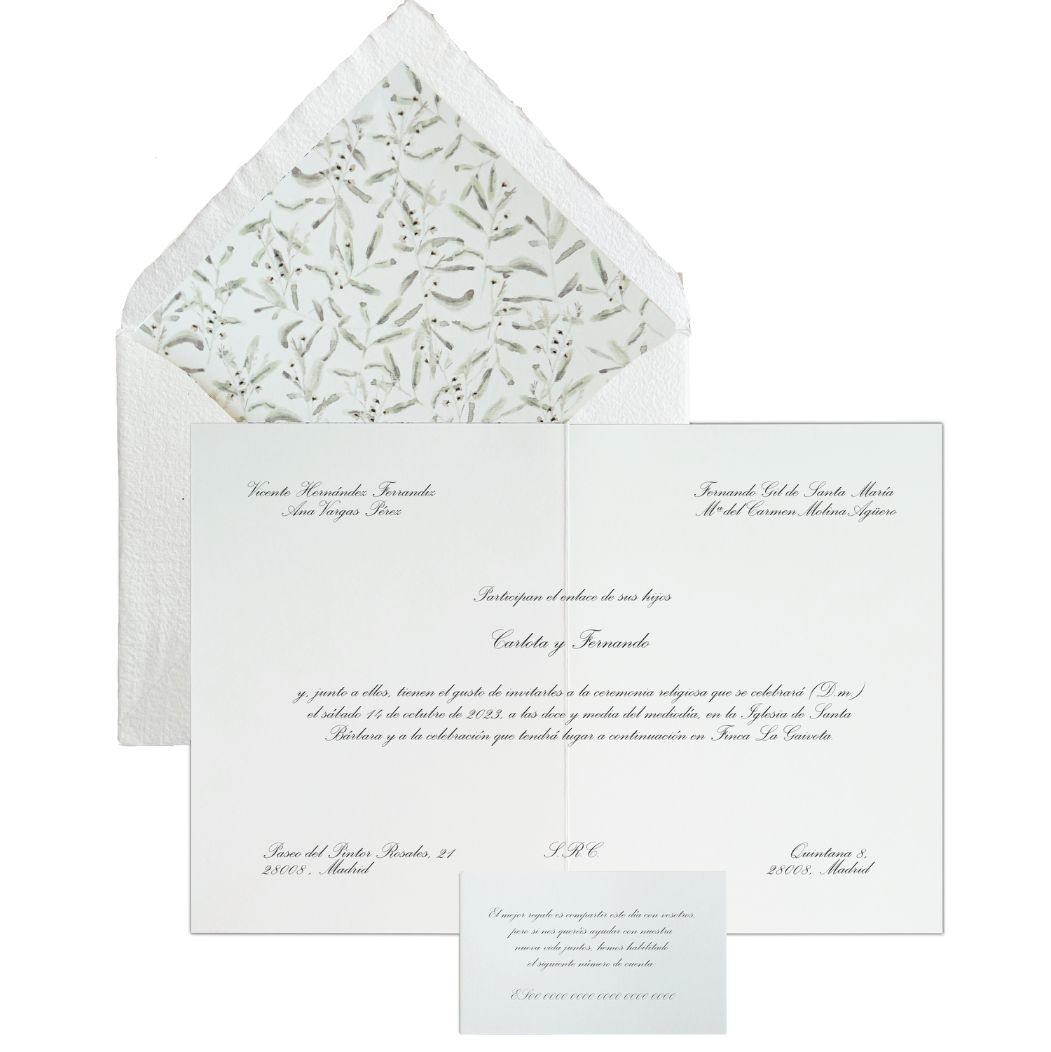 Invitación Pattern TREPADORA