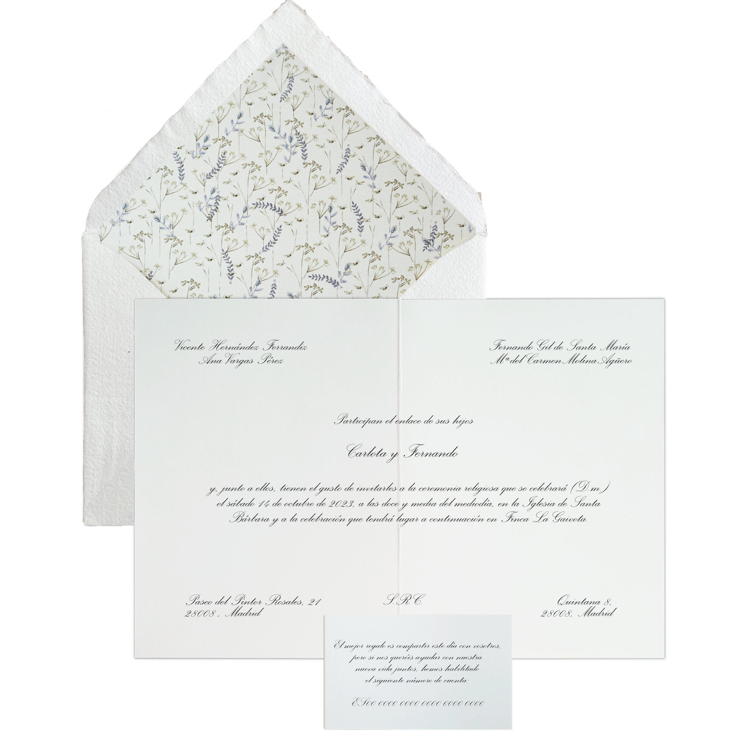 Invitación Pattern VERANO