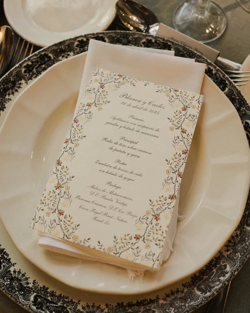 Minuta Pattern Inglés