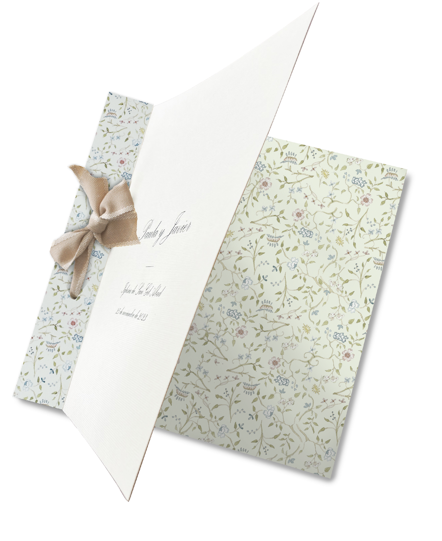 Libro de firmas Pattern BOTÁNICO