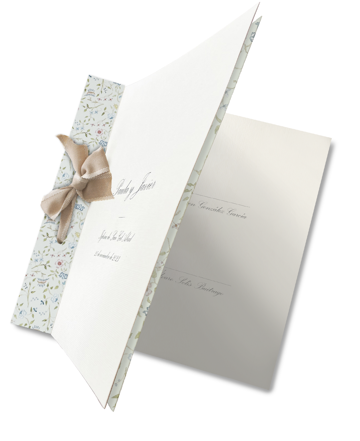 Libro de firmas Pattern BOTÁNICO