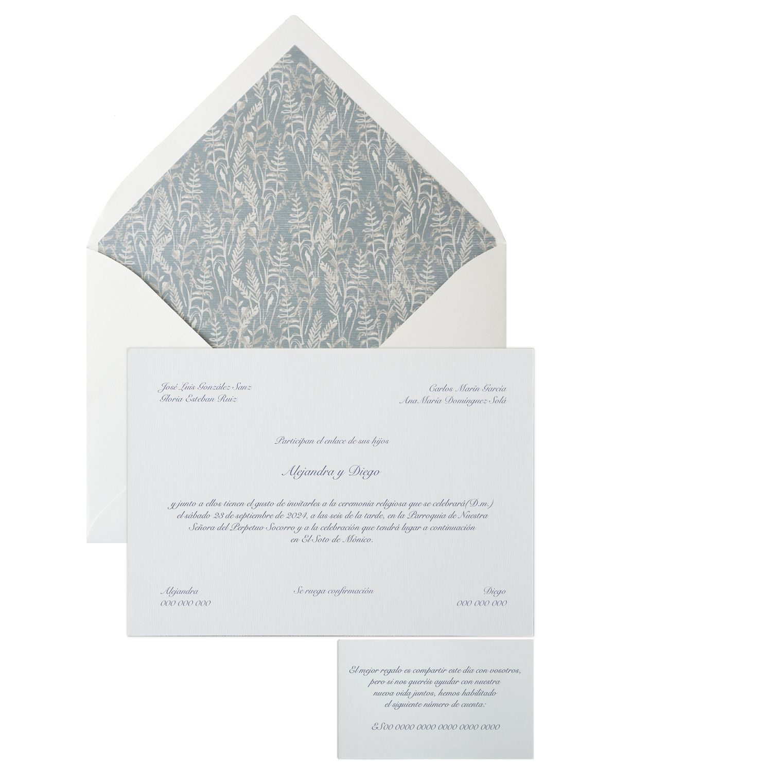 Invitación Pattern CAMPO OSCURO