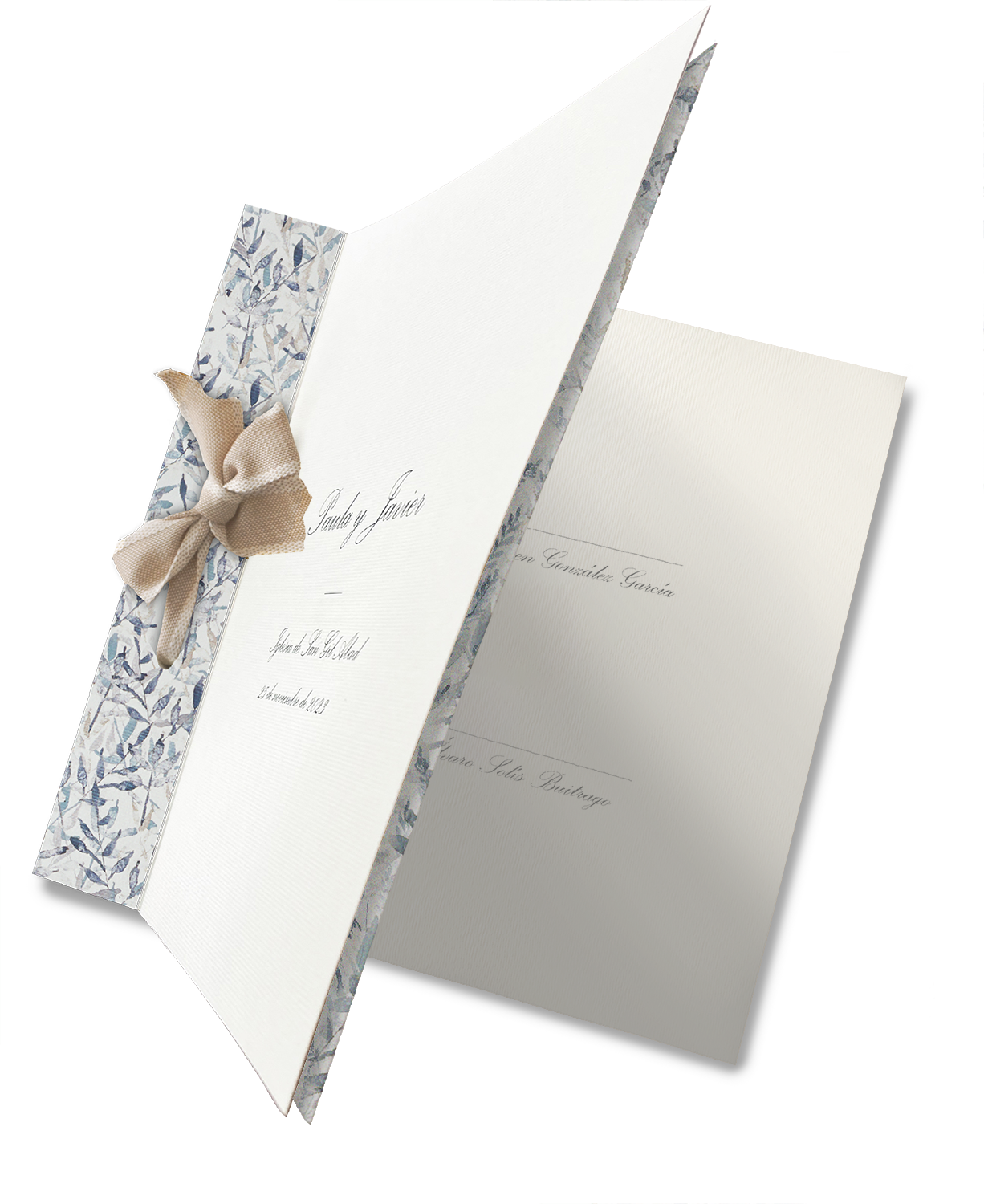 Libro de firmas Pattern HOJAS