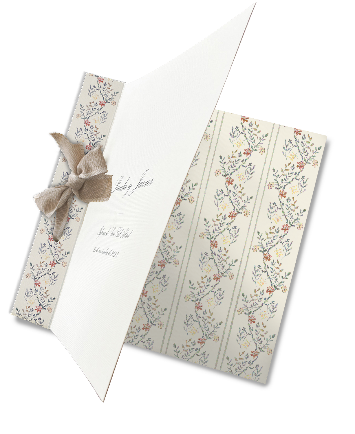 Libro de firmas Pattern INGLÉS