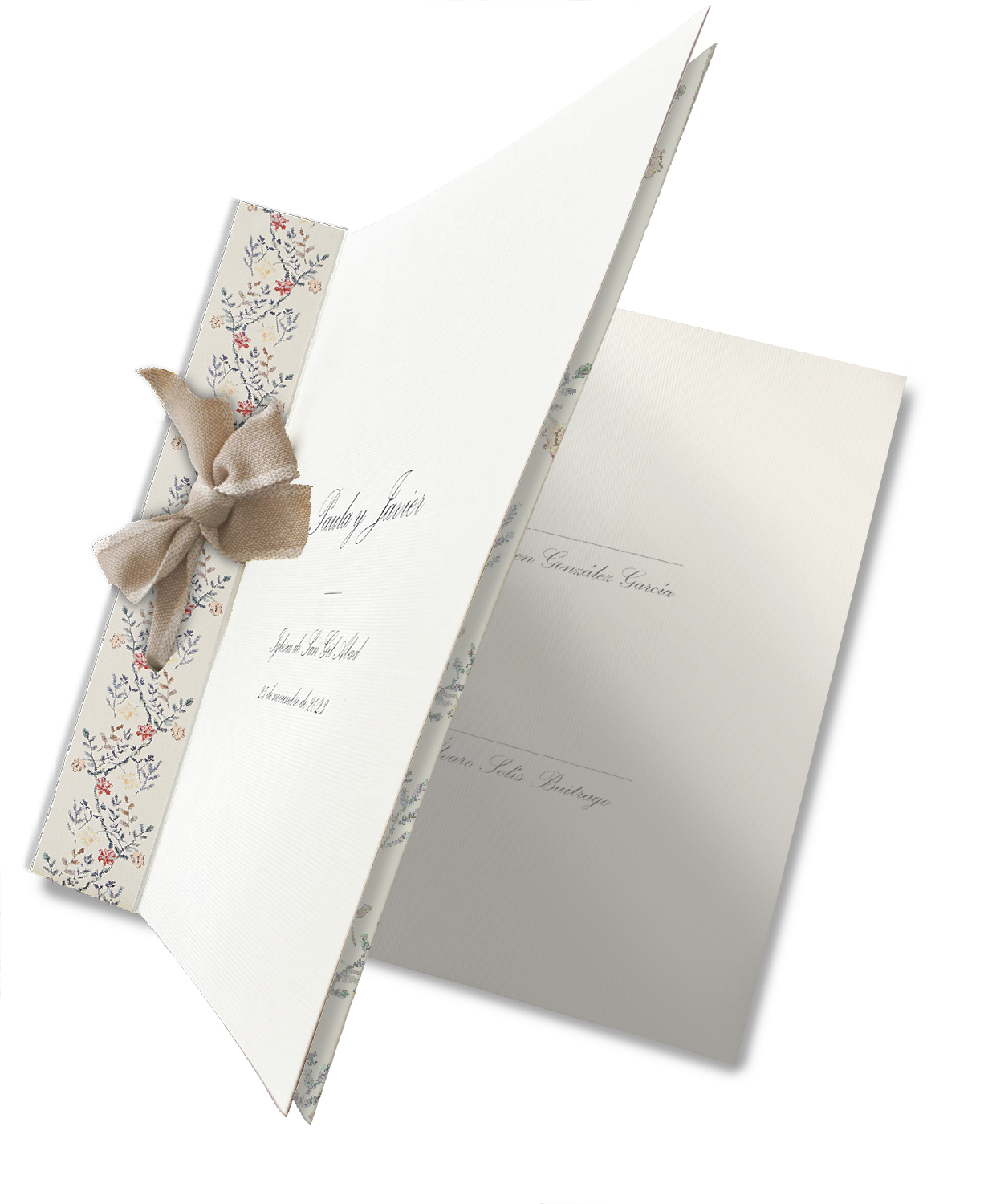 Libro de firmas Pattern INGLÉS