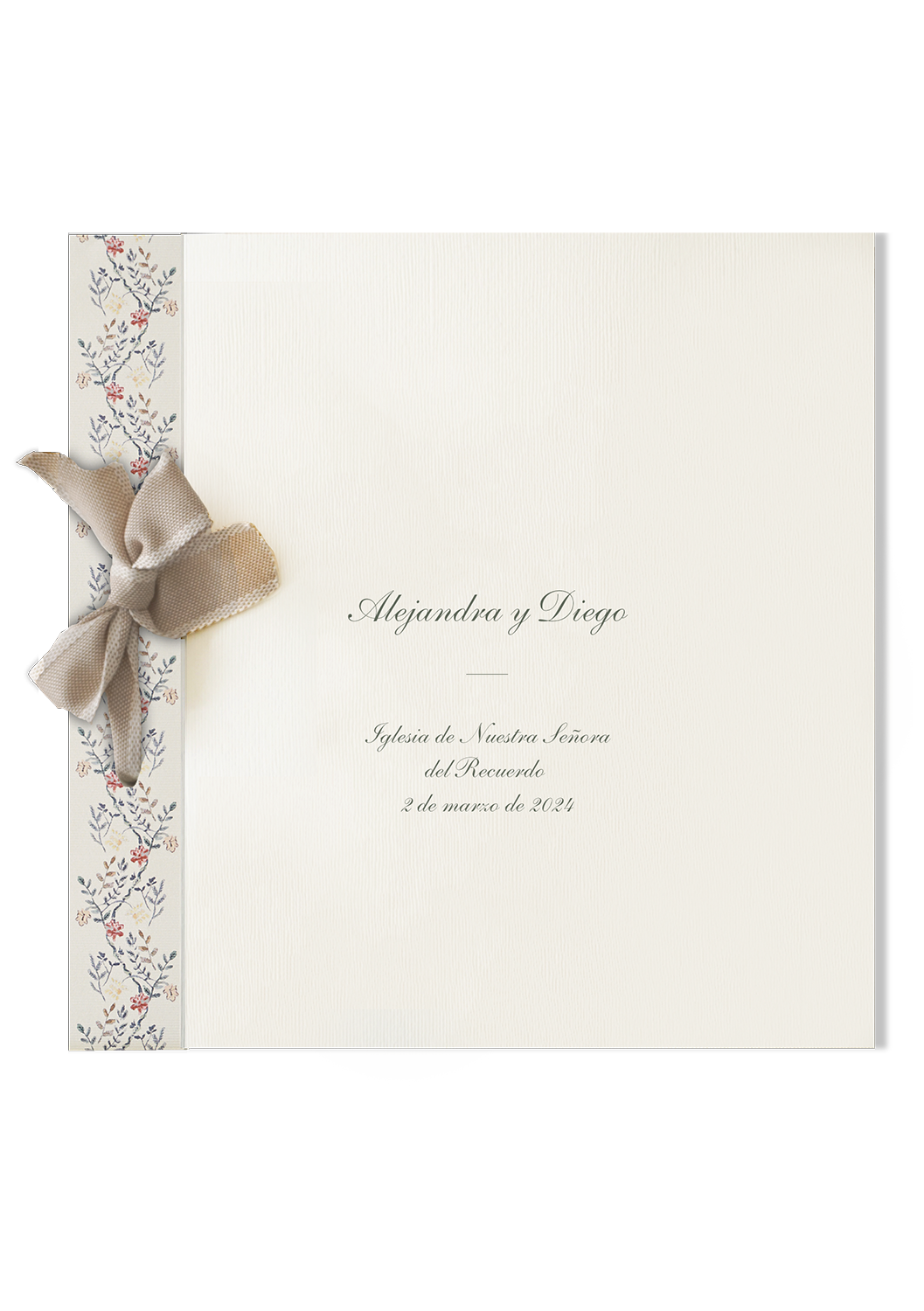 Libro de firmas Pattern INGLÉS