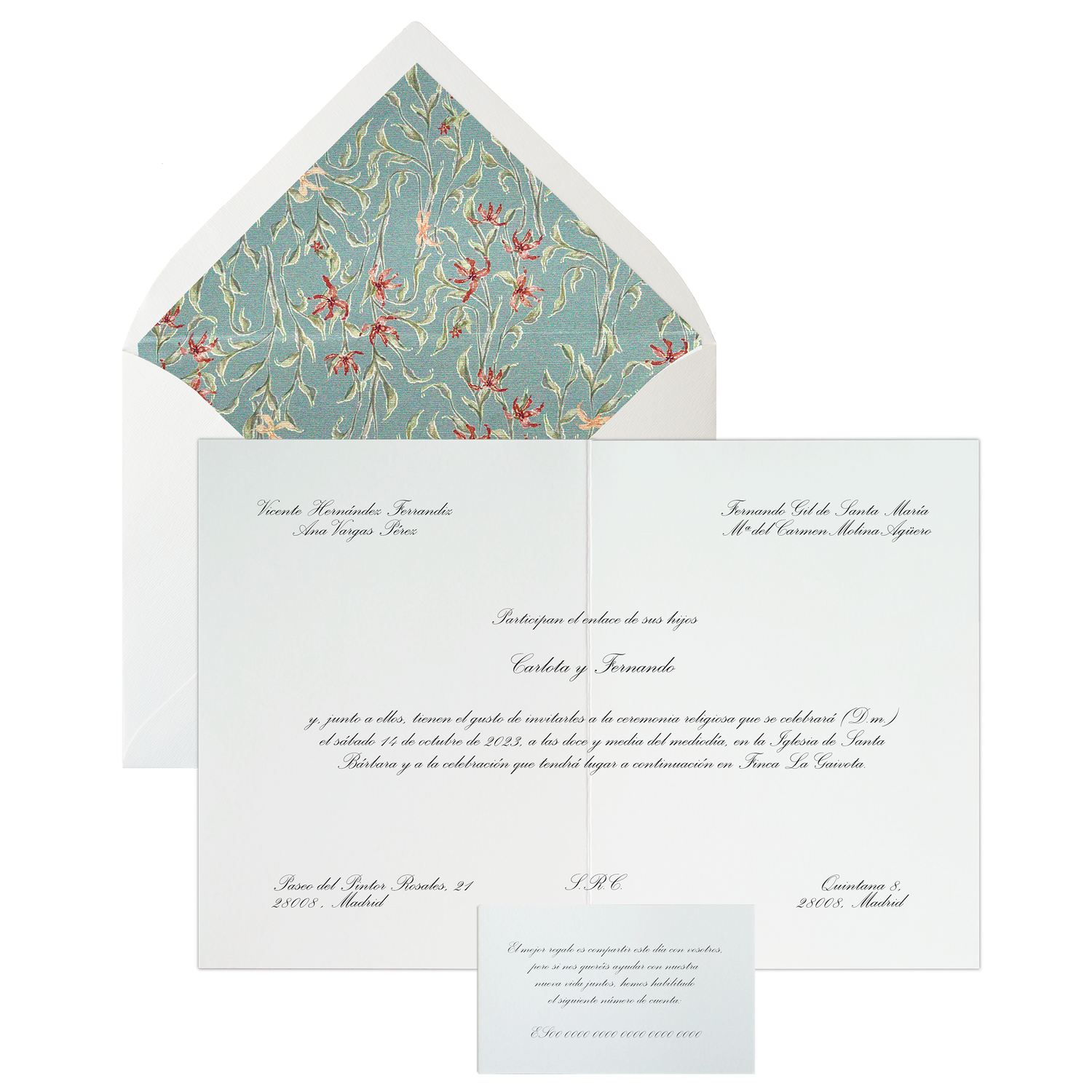 Invitación Pattern MILOS