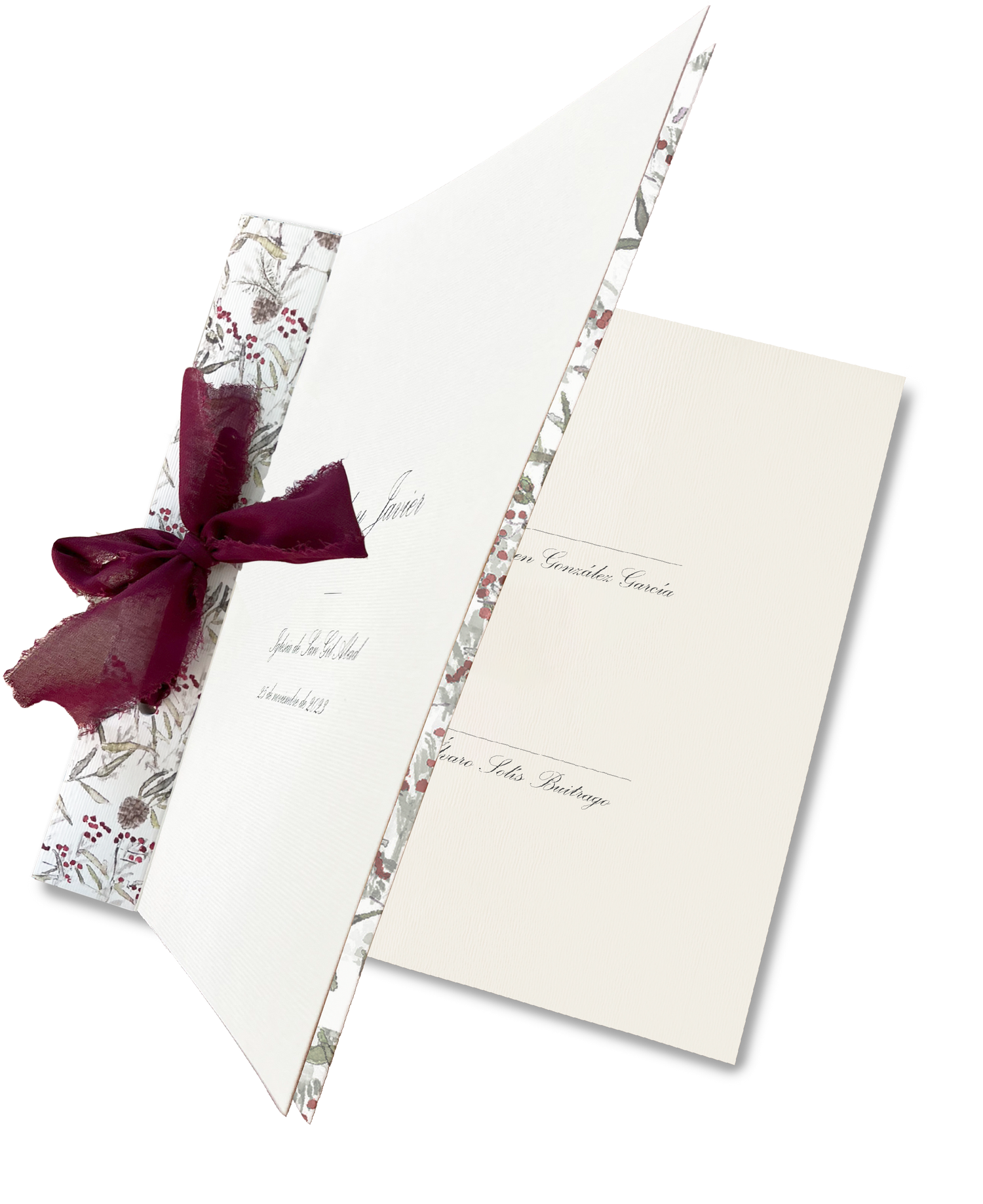 Libro de firmas Pattern DICIEMBRE