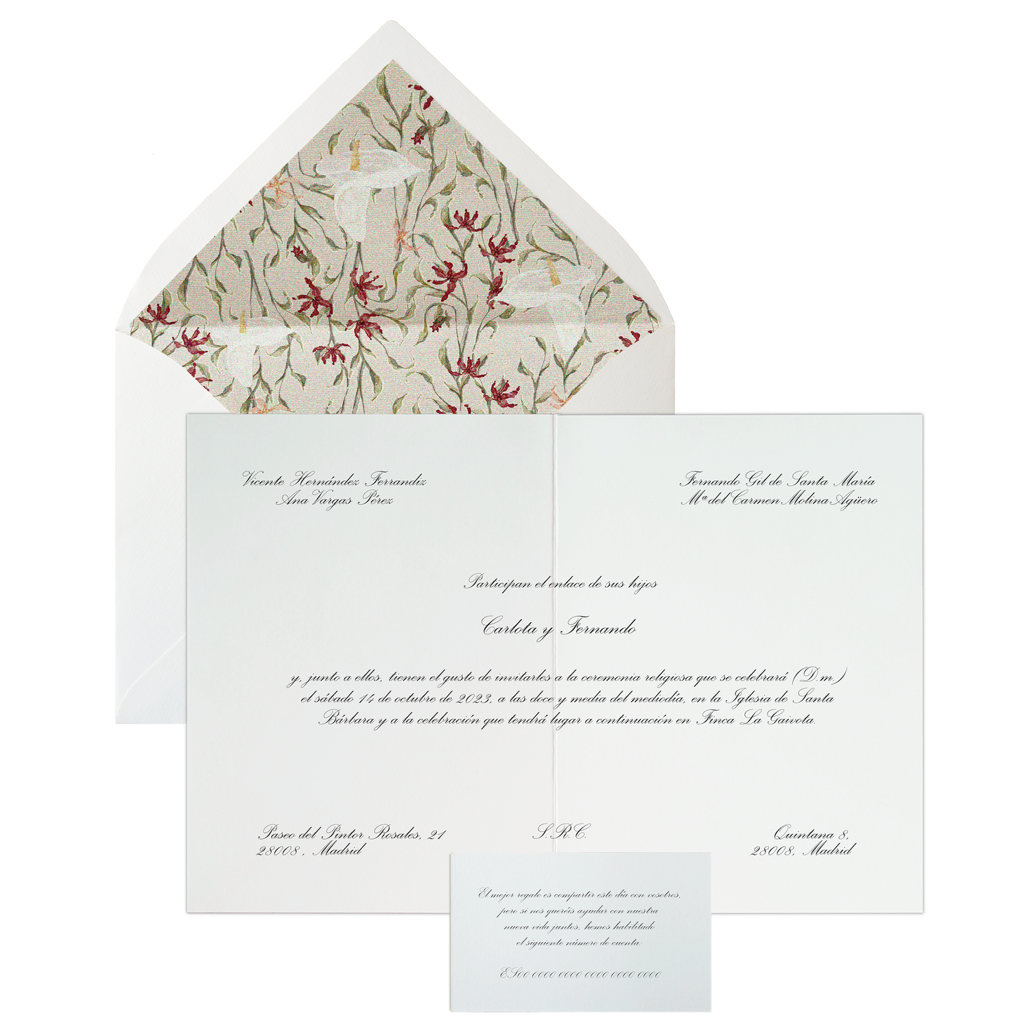 Invitación Pattern PUGLIA beige