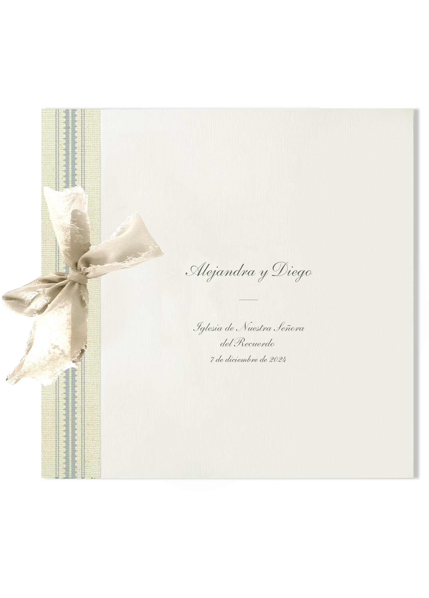 Libro de firmas Pattern BIARRITZ AZUL