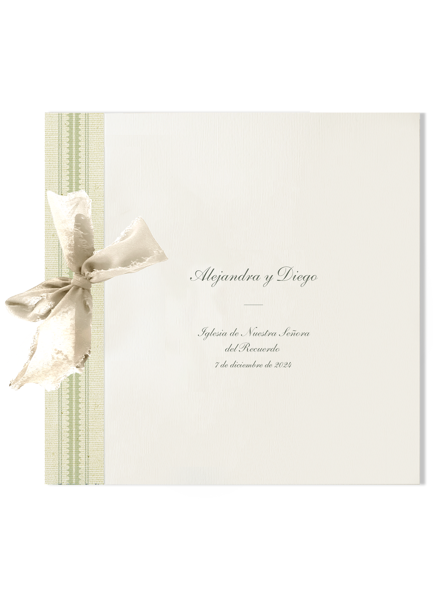 Libro de firmas Pattern BIARRITZ VERDE