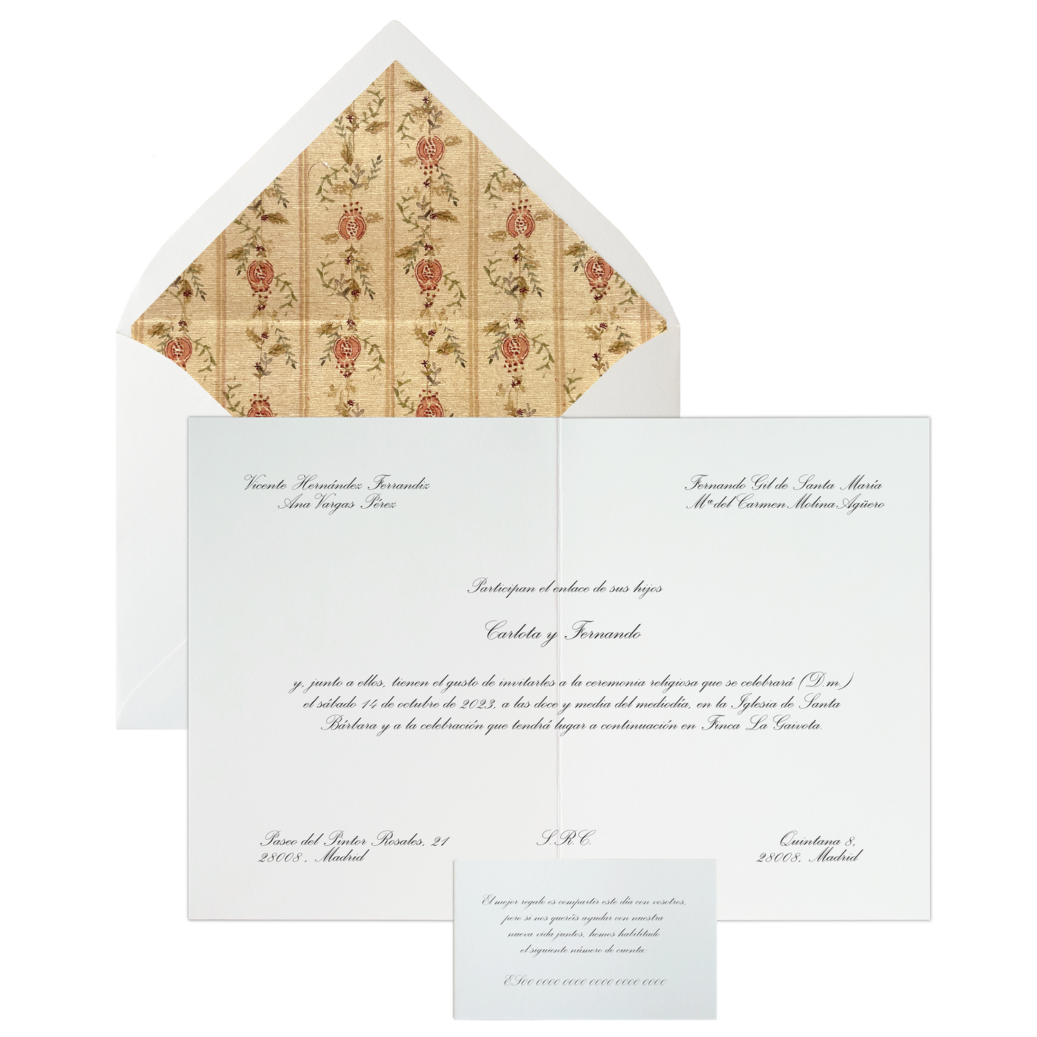 Invitación Pattern VERONA