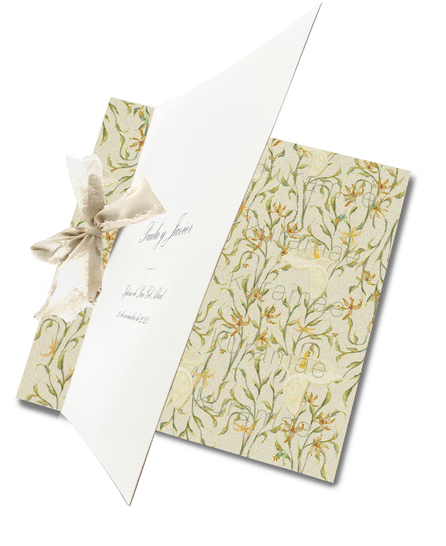 Libro de firmas PUGLIA NARANJA