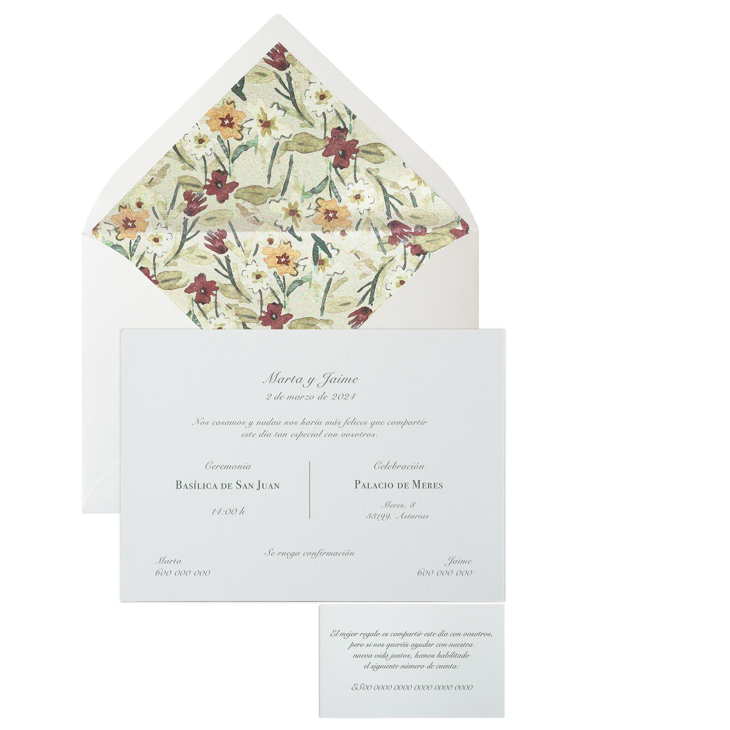 Invitación Pattern SINTRA amarillo