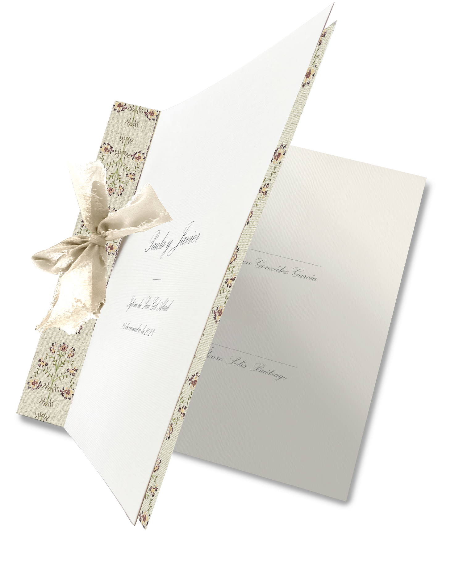 Libro de firmas Pattern CHATEAU LINO