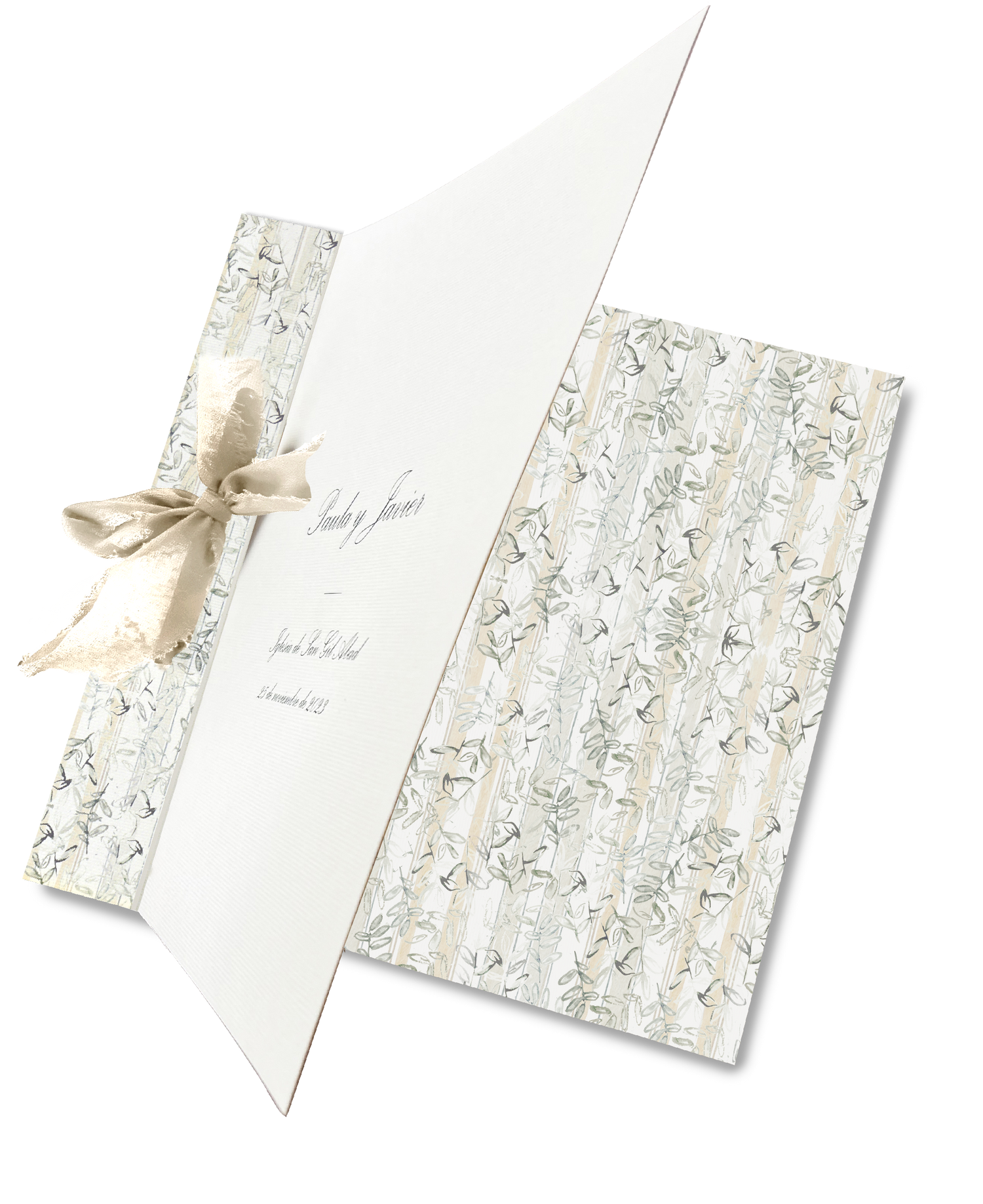 Libro de firmas Pattern BORDEAUX RAYAS