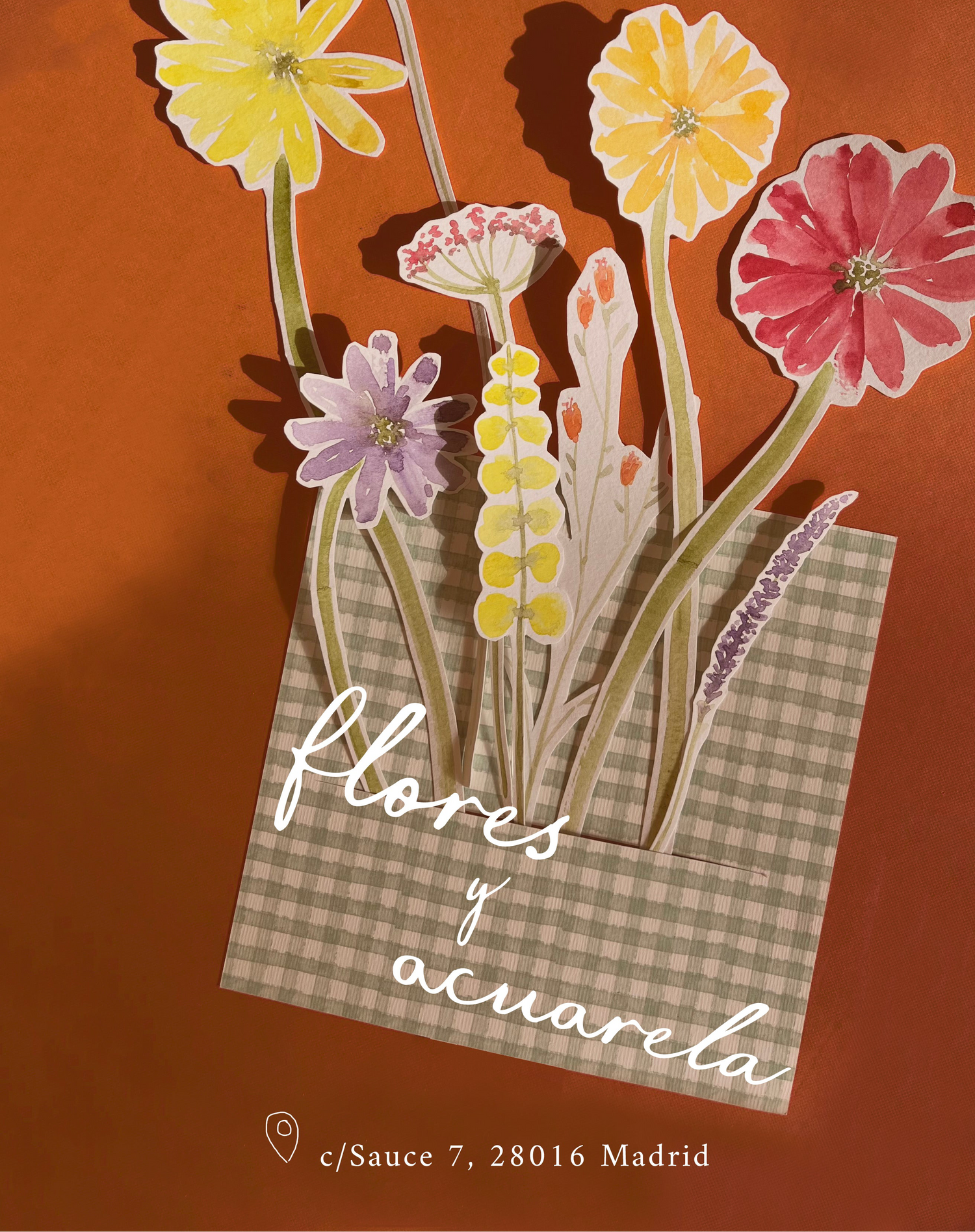 TALLER 17/05 - Flores y acuarela