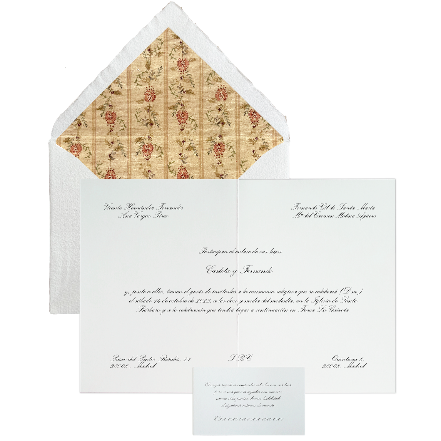 Invitación Pattern VERONA