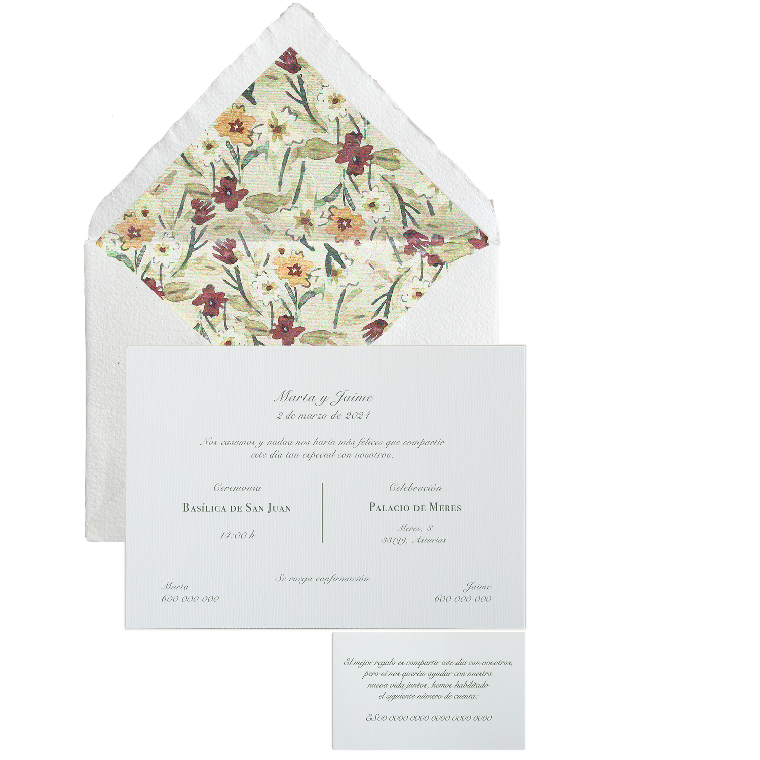 Invitación Pattern SINTRA amarillo