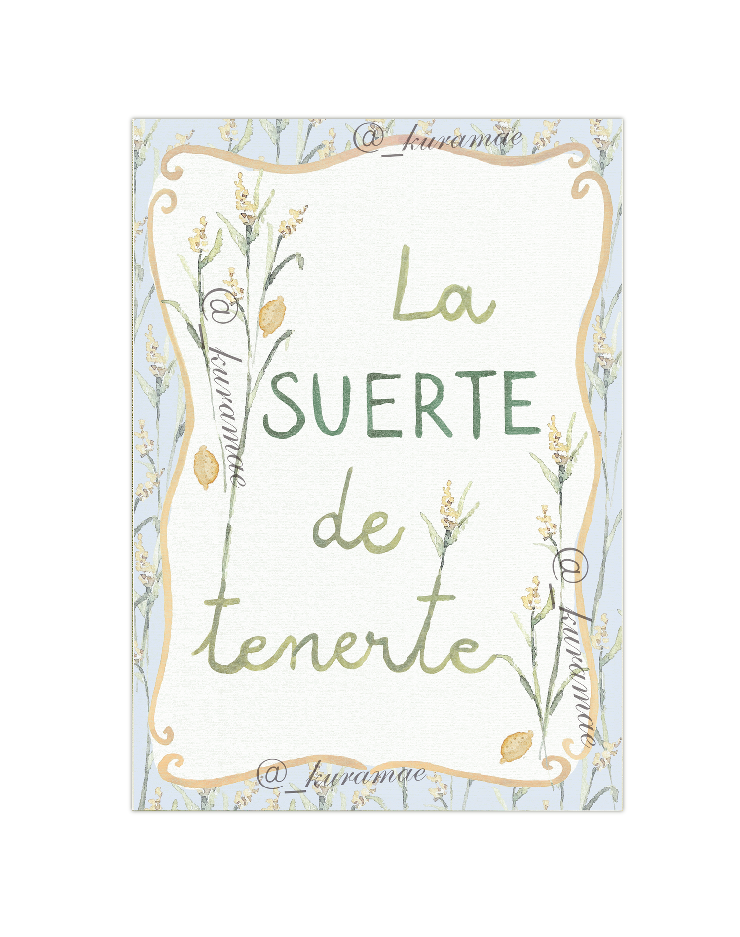 Lámina XS SUERTE