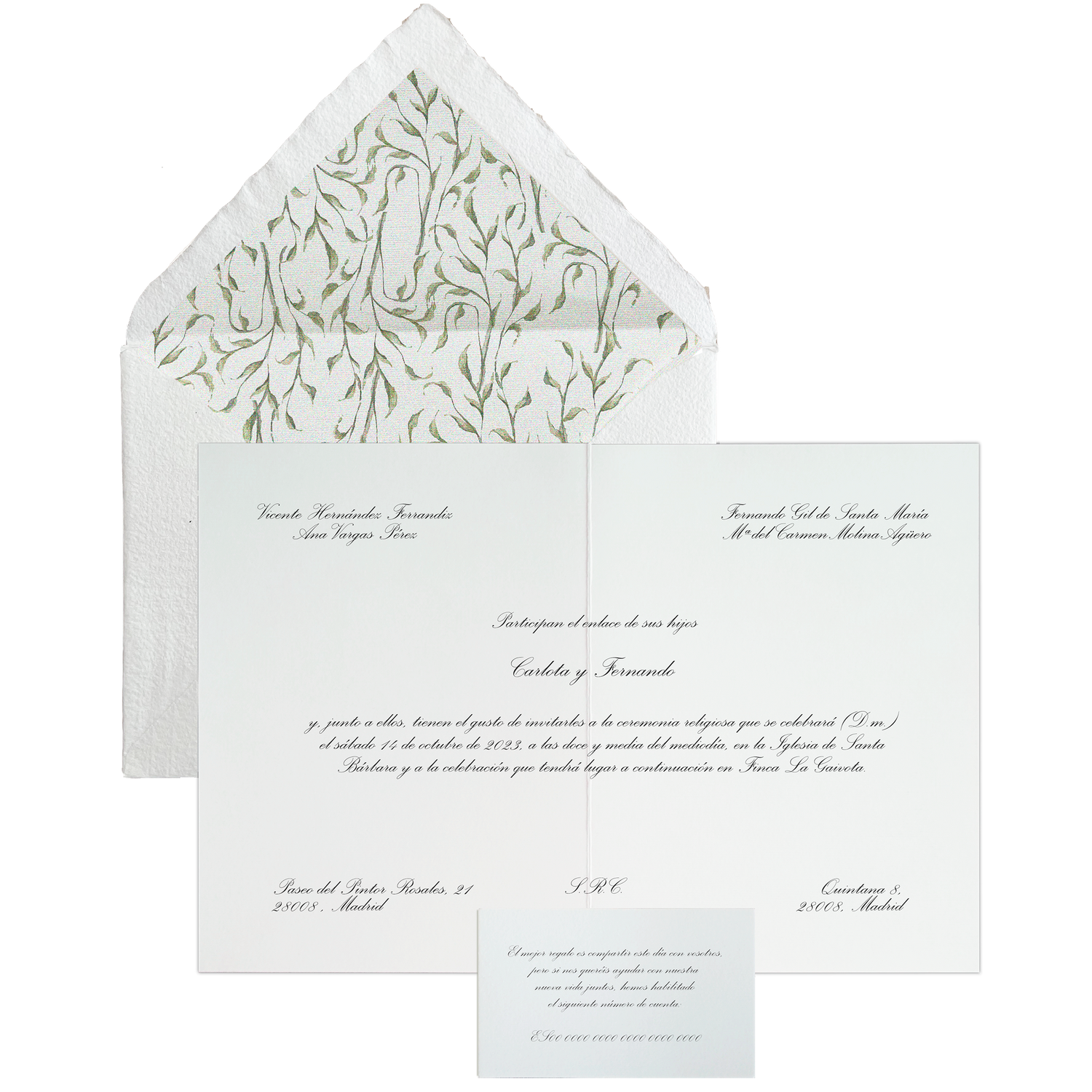 Invitación Pattern CRETA