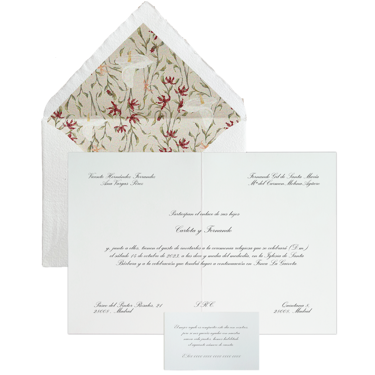 Invitación Pattern PUGLIA beige