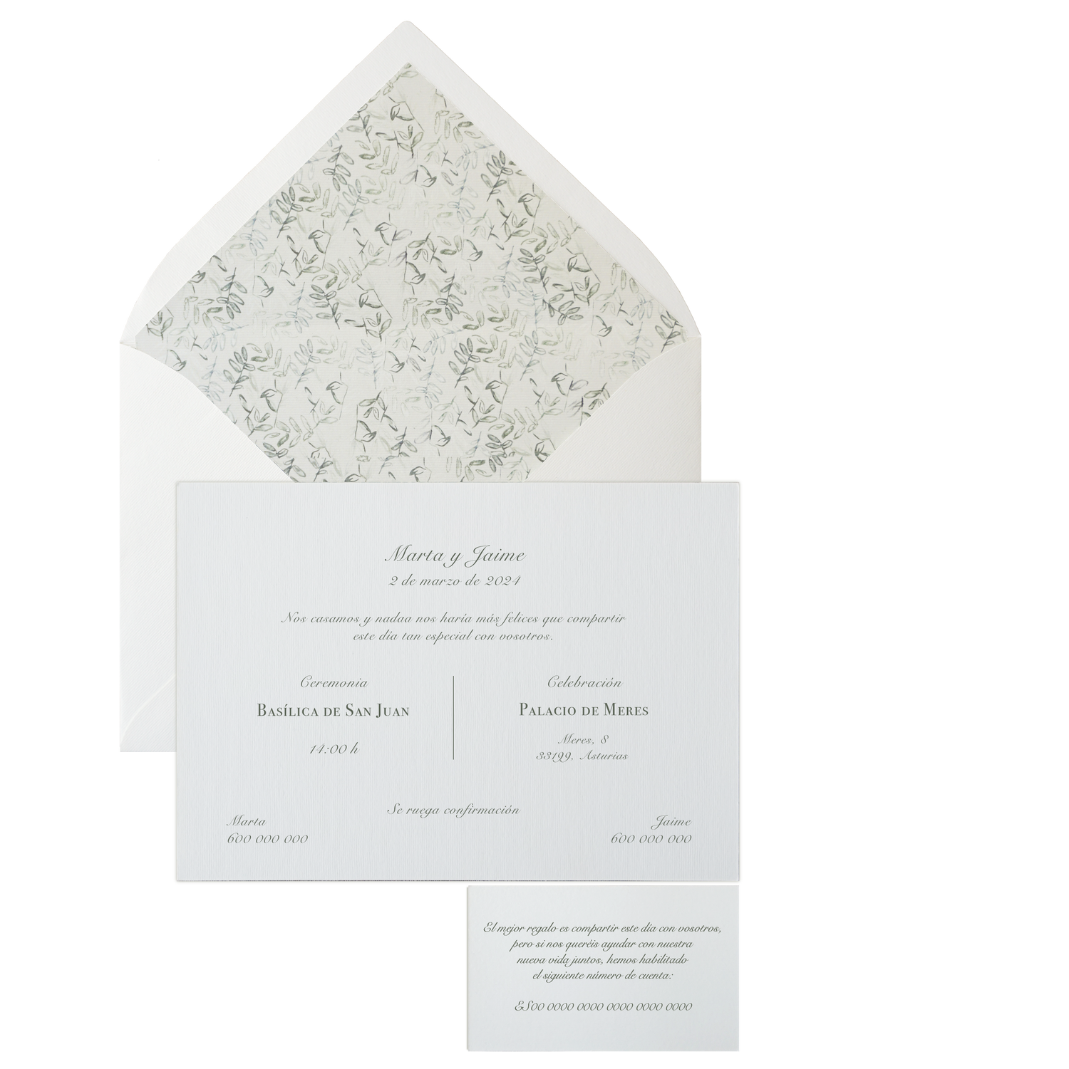Invitación Pattern BORDEAUX