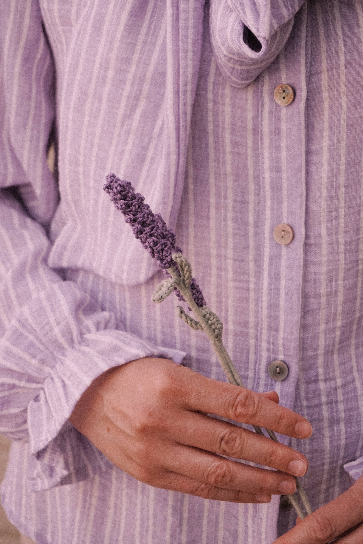 Lavanda de Crochet